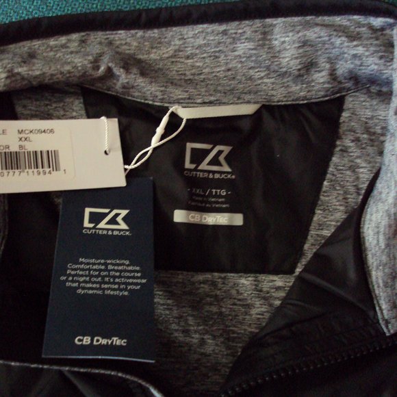Cutter and Buck Jacket, Running, Golf, Active Wear, Dry Tech, XXL - Picture 2 of 8